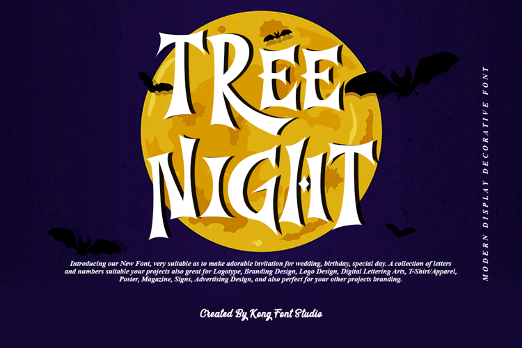 Tree Night Font