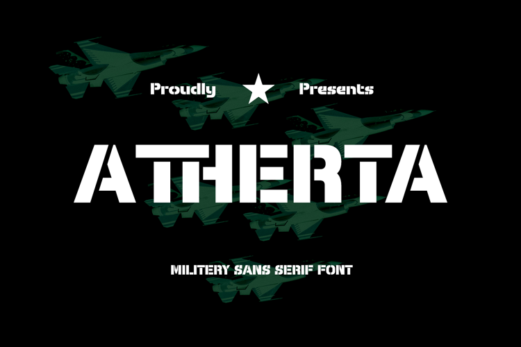 Preview of PTG Atherta Font