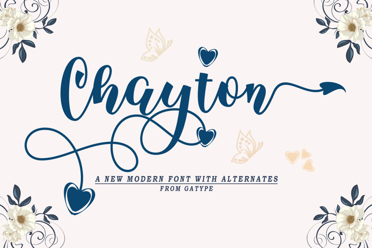 Chayton Script Font