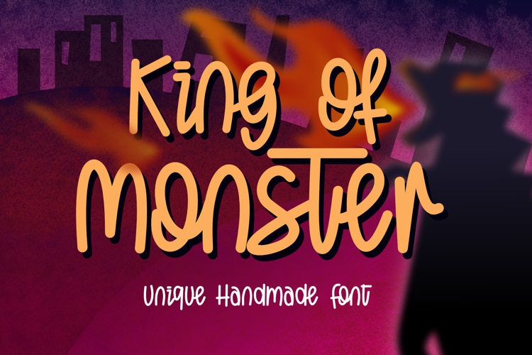 King of Monster Font