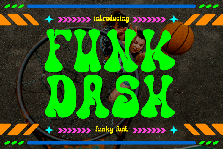 Preview of Funkdash Font