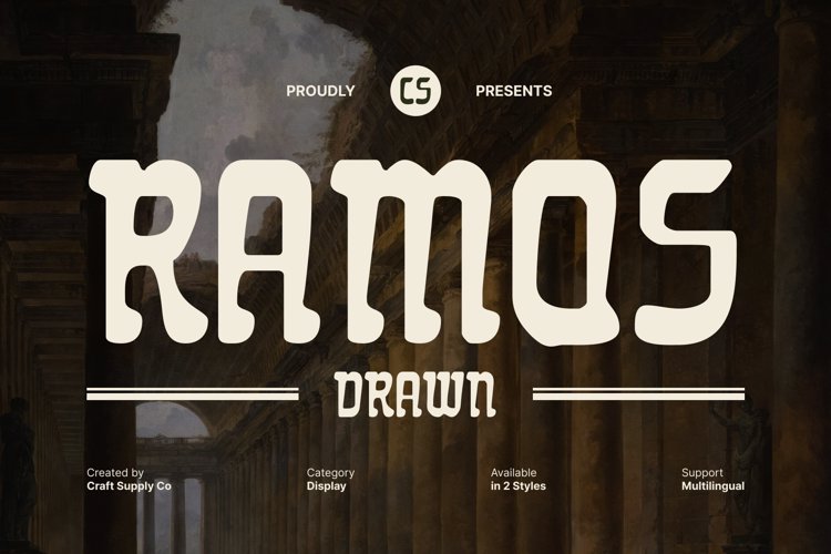 Preview of CS Ramos Drawn Font