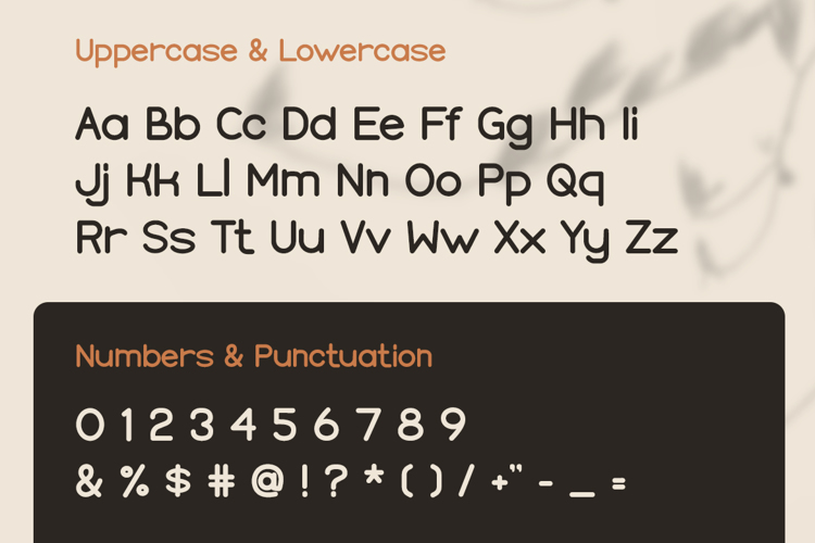 Preview of Rougan Font