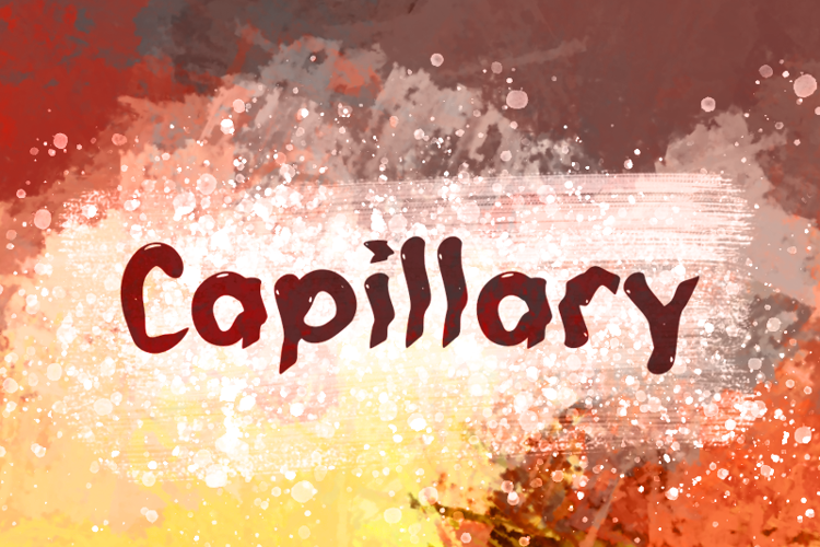 c Capillary Font
