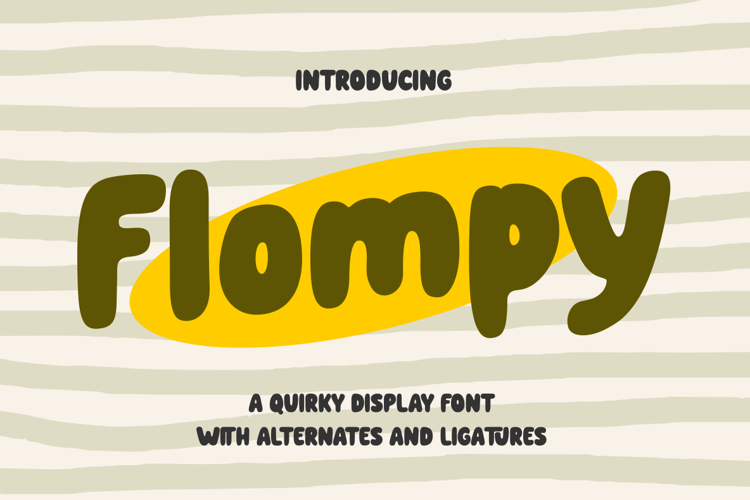 Preview of Flompy Font