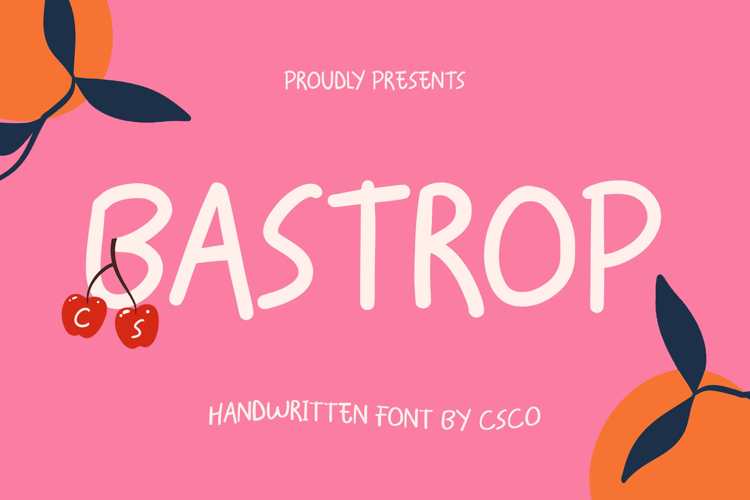 Preview of CS Bastrop Font