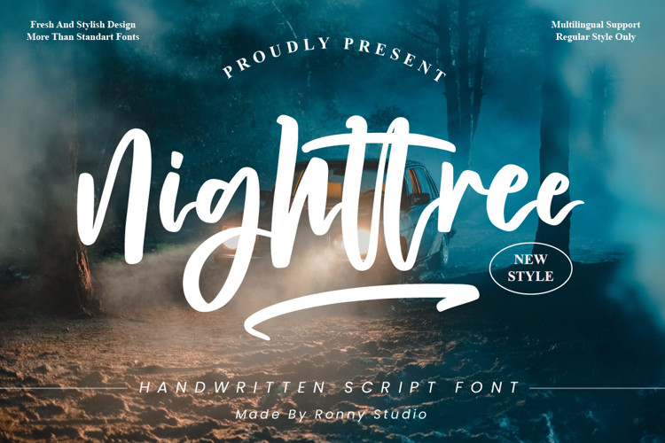 Nighttree Font