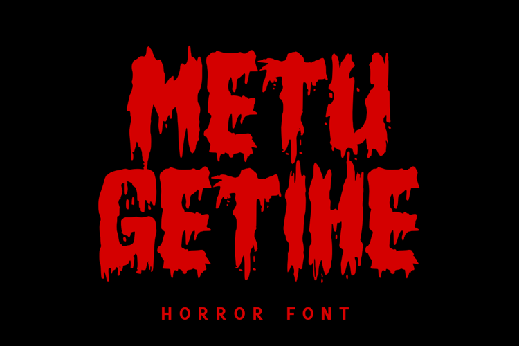 METU GETIHE Font