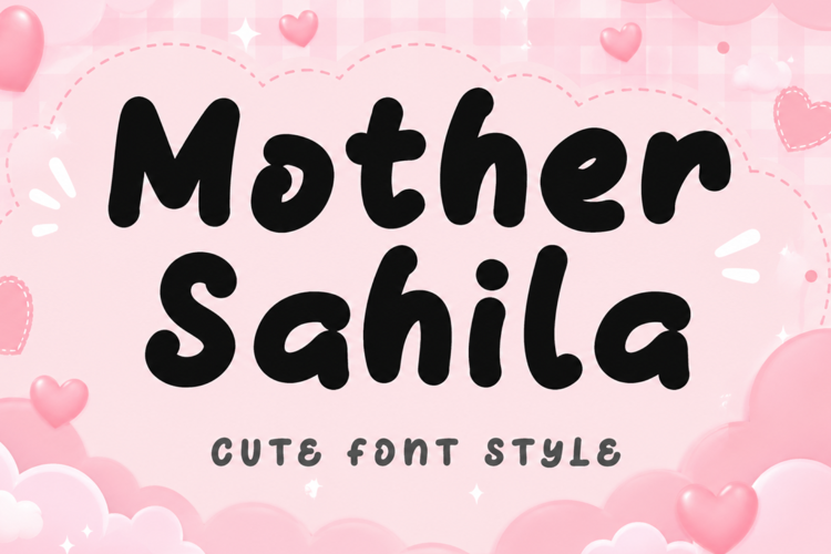 Preview of Mother Sahila Font
