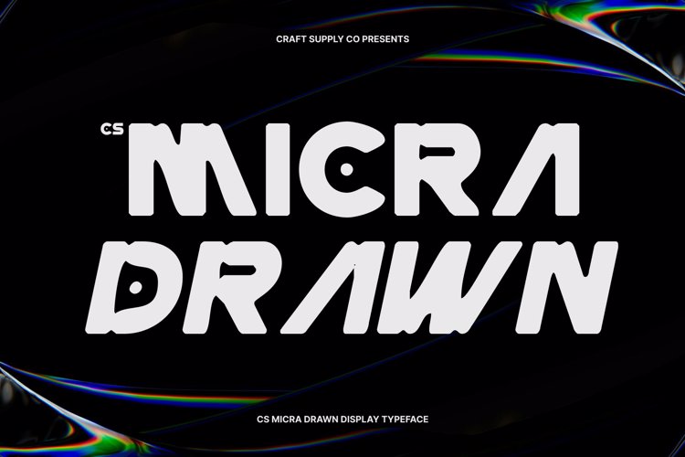 Preview of CS Micra Drawn Font