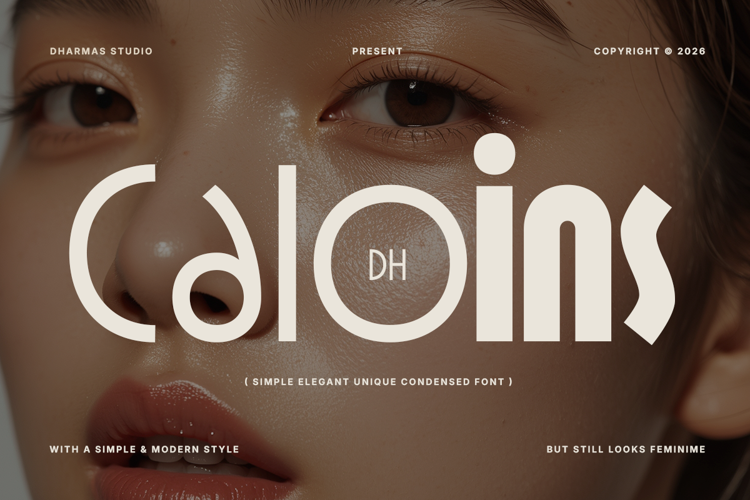 Preview of Dh Caloins Font
