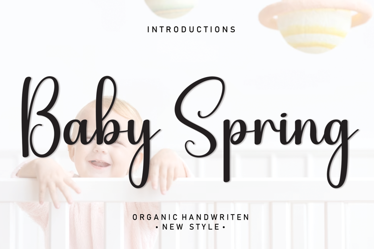 Baby Spring Font