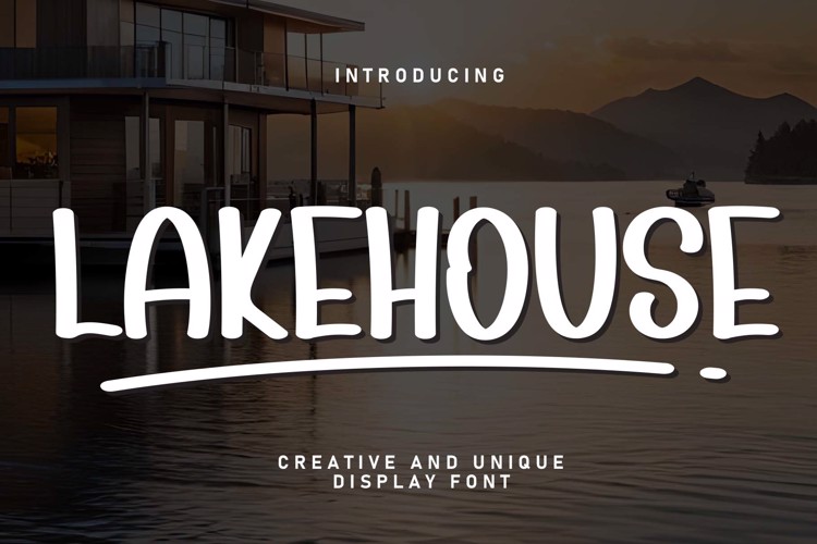 Lakehouse Font