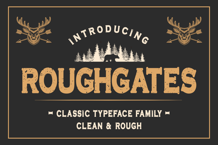 Roughgates Font
