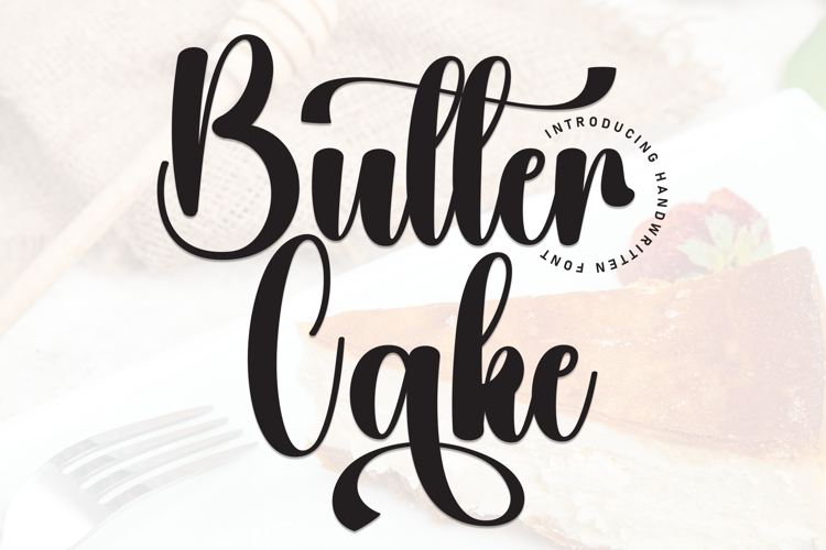 Preview of Butter Cake Font