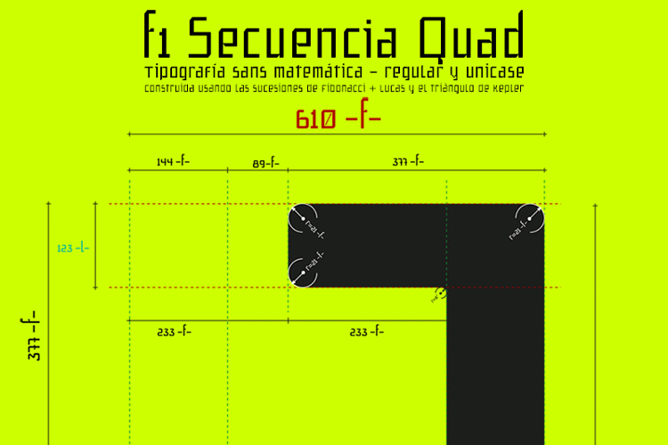 f1 Secuencia Quad ffp Font