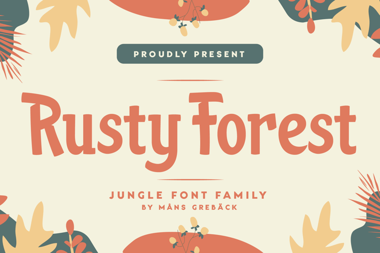 Rusty Forest Font