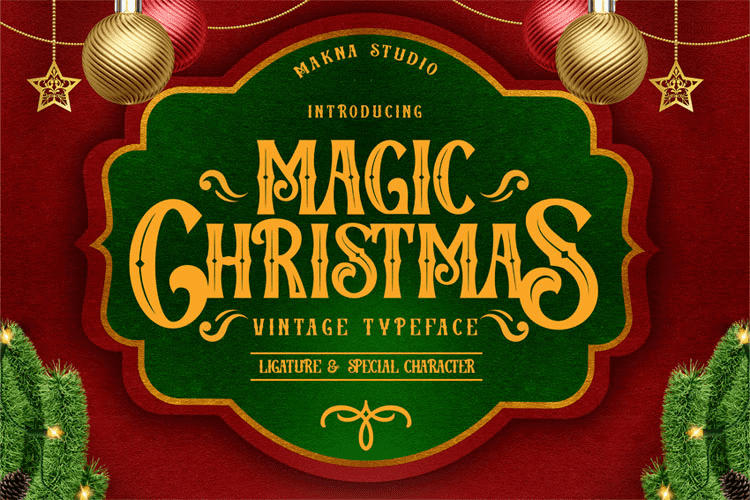 MAGIC CHRISTMAS Font