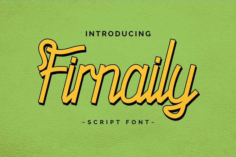 Firnaily Font