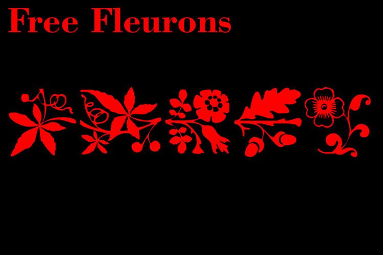 Free Fleurons Font