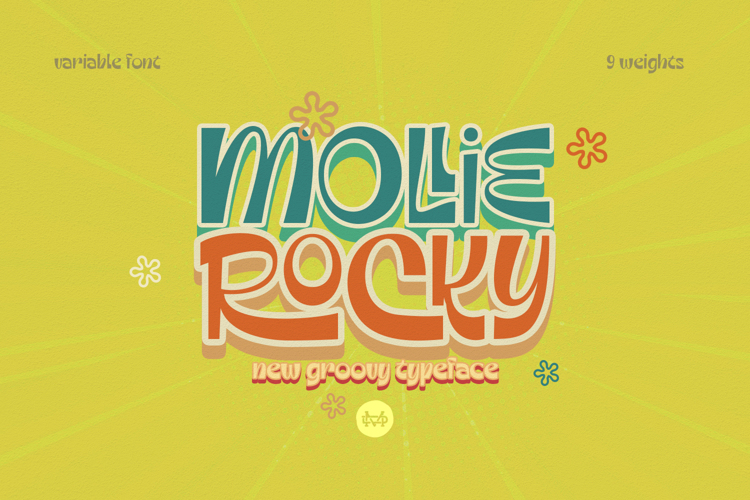Mollie Rocky Font
