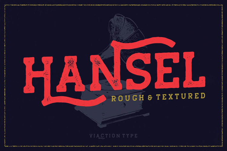 Hansel Rough Font