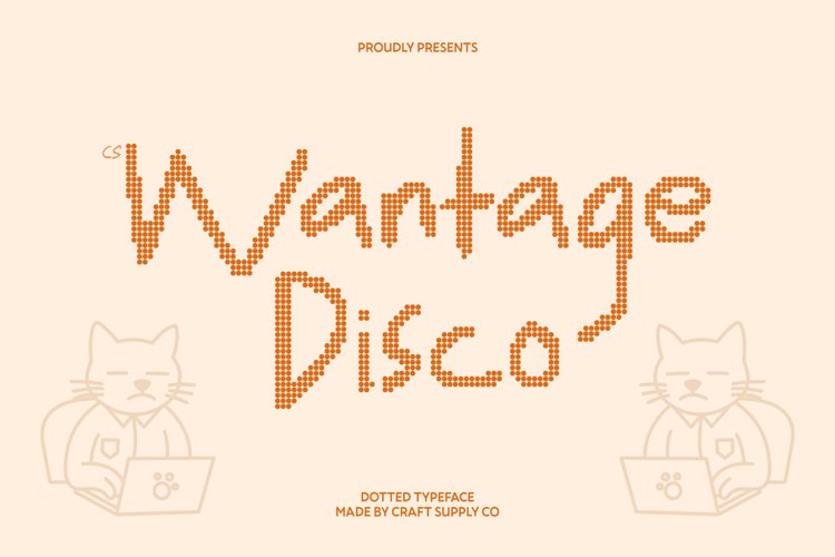 Preview of CS Wantage Disco Font