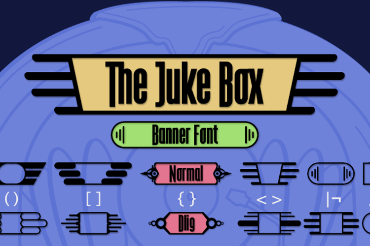 The Juke Box Font