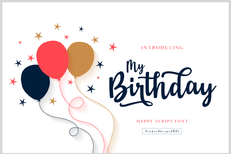 Birthday Font