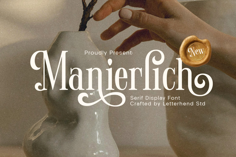 Preview of Manierlich Font