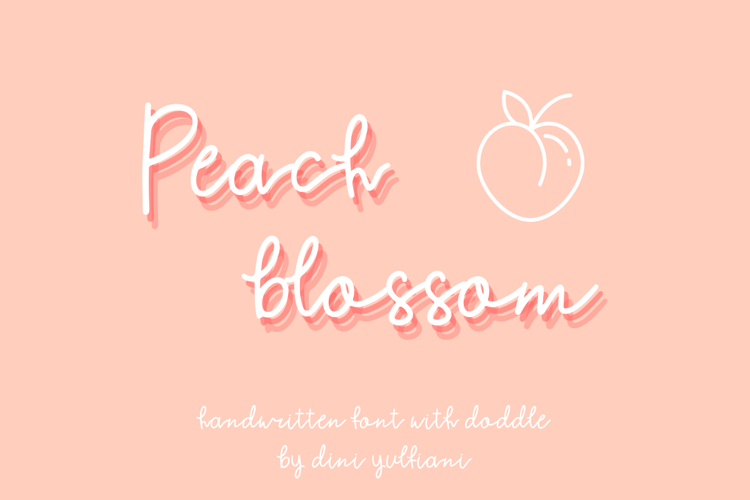 Peach Blossom Font