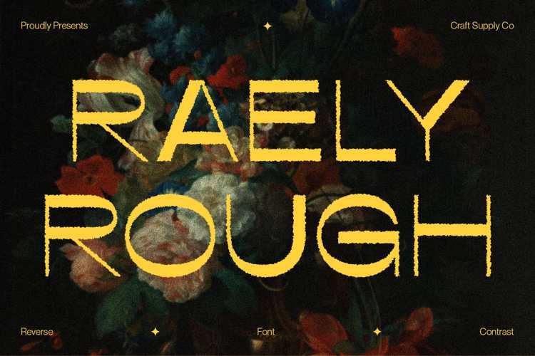 Raely Rough Font