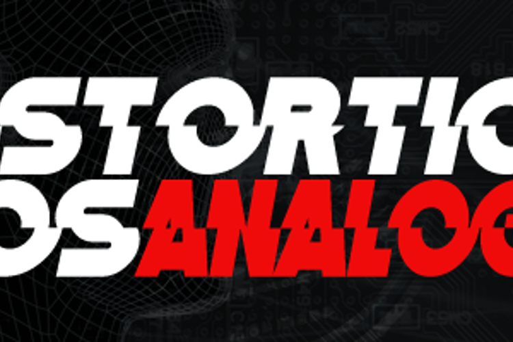 Distortion Dos Analogue Font