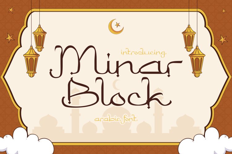 Preview of Minar Block Font