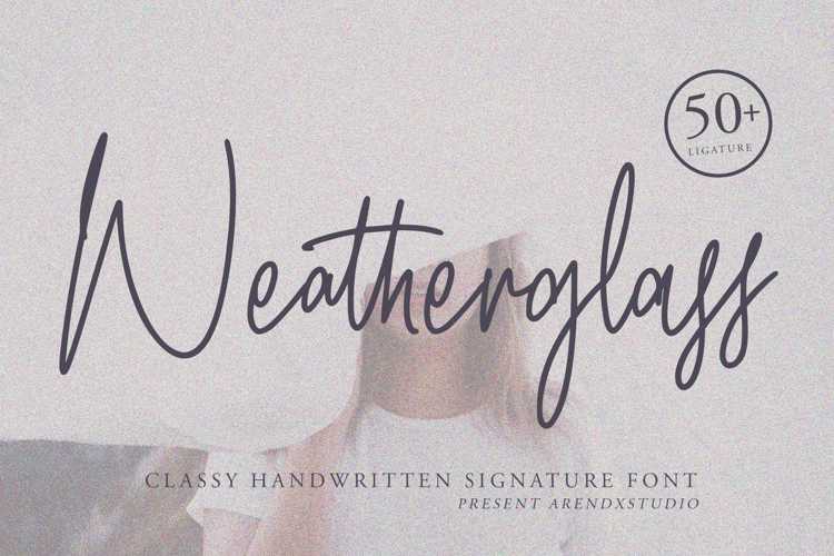 Weatherglass Font
