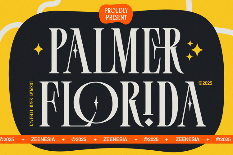 Preview of Palmer Florida Font