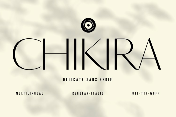 Preview of CHIKIRA Font