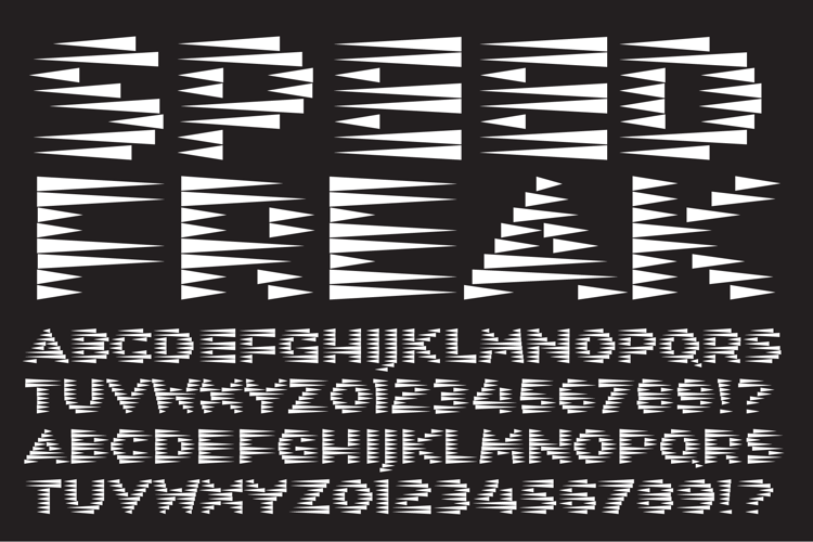 Speed Freak Font