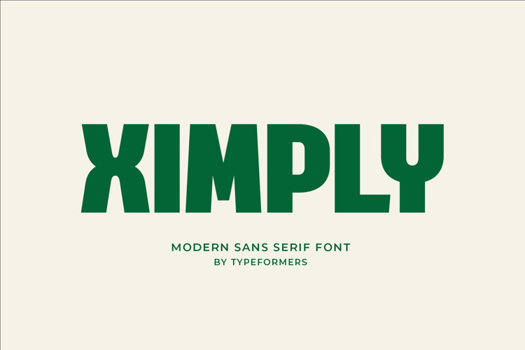 Preview of Ximply Font
