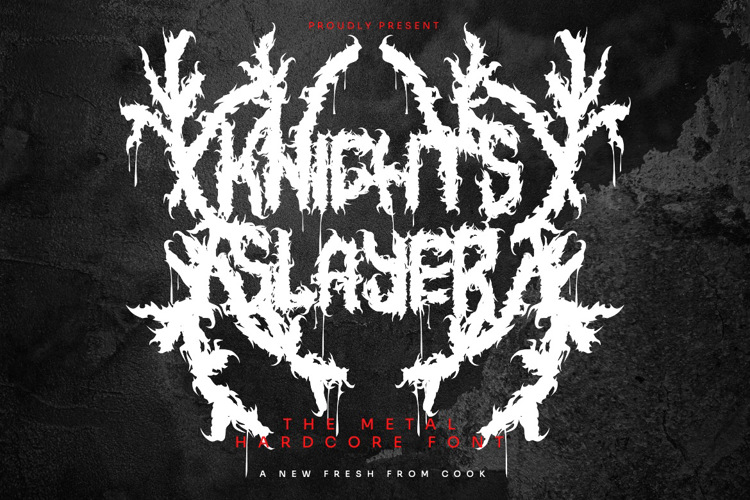 Knights Slayer Font