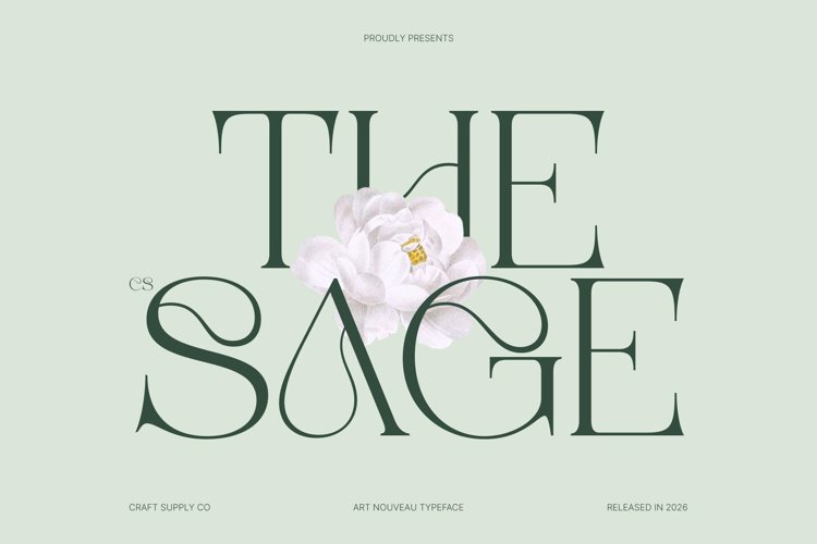 Preview of CS Sage Font