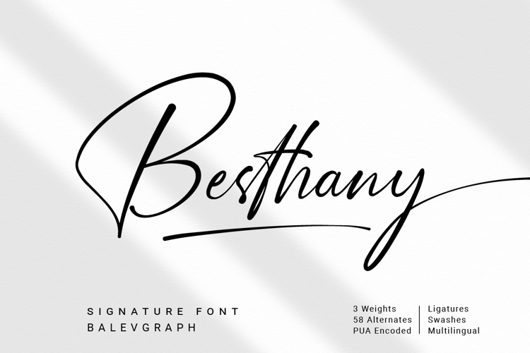 Besthany Font