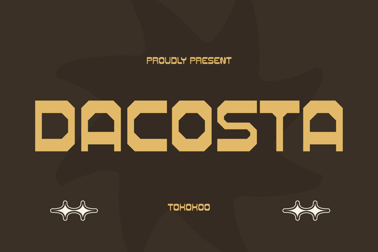 Preview of Dacosta Font