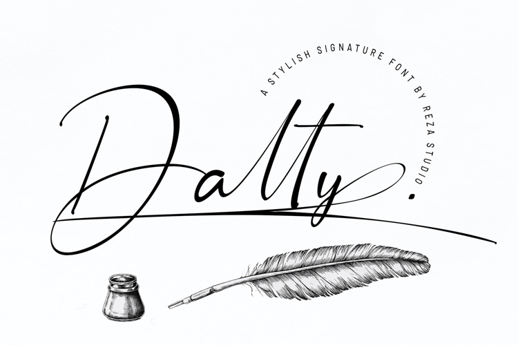 Dalty . Font