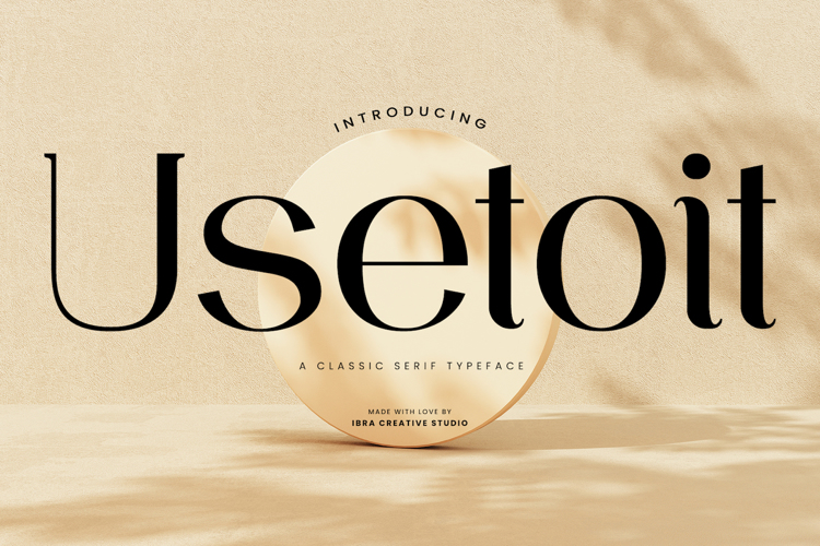 Usetoit Font