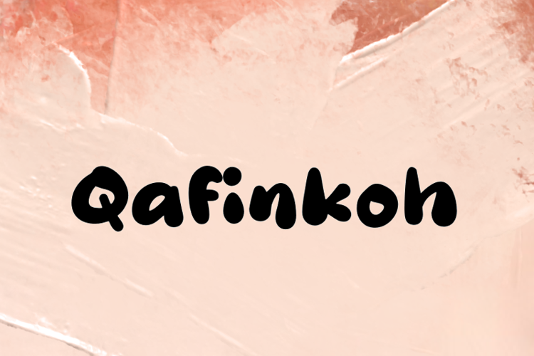 Qafinkoh Font