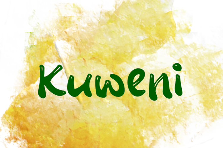 K Kuweni Font