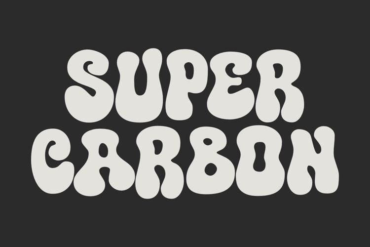 Super Carbon Font