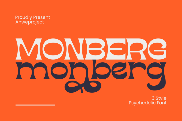 Monberg Font