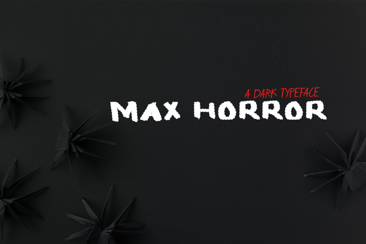 Max Horror Font